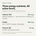 GLP-1 Support — three energy nutrients ingredients