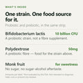 GutNaturals Probiotic + Metabolism Strips ingredient breakdown