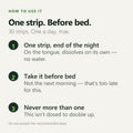 Hangover Strips — how to use it