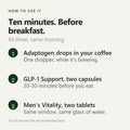 Men's Stack — how to take it
