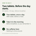 Men's Vitality — how to take it