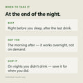 Hangover Strips — when to use it