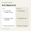 Adaptogen Immunity Drops — in it, never in it