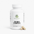 Ox Bile Complex supplement facts label