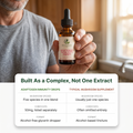 Adaptogen Immunity Drops vs typical mushroom supplement