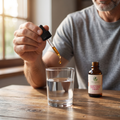 Adaptogen Immunity Drops in use