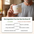 L-Glutamine Powder vs typical gut-health powder